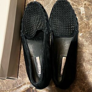 BCBG /BCBGeneration velvet flat women's shoes